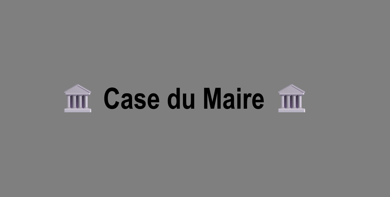 Carte Maire recto